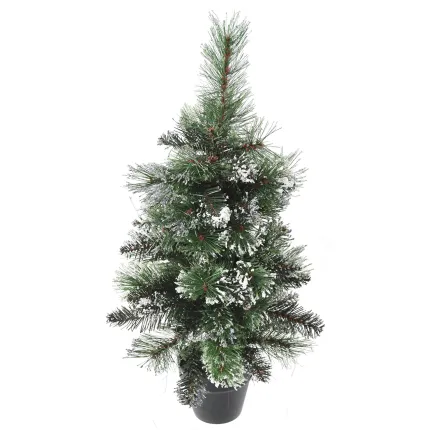 SAPIN artificiel givré 60 cm
