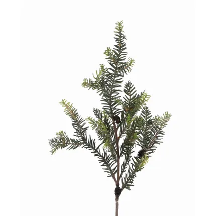 Branche artificielle de SAPIN et pomme de pin 63 cm