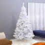 SAPIN artificiel Impérial blanc 120 cm à 180 cm dans un salon
