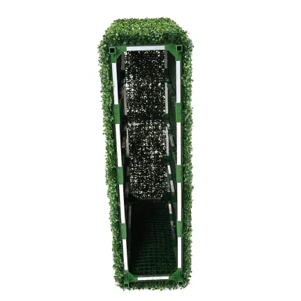 dessous HAIE artificielle BUIS structure démontable 83 cm