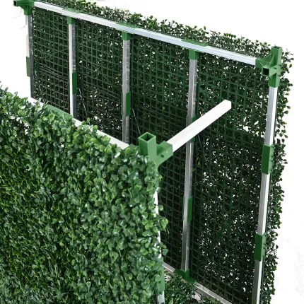 HAIE artificielle BUIS structure démontable 83 cm montage de coté