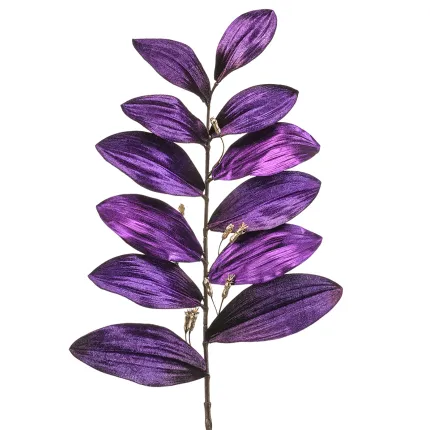 branche de SCEAU DE SALOMON artificielle 75 cm violet