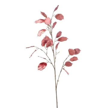 BRANCHE MONNAIE DU PAPE artificielle velours 105 cm