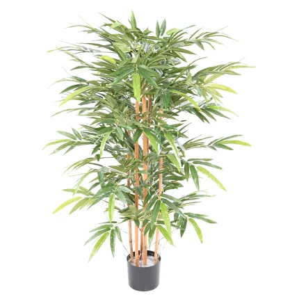 BAMBOU artificiel vert 2 tons b 140 cm