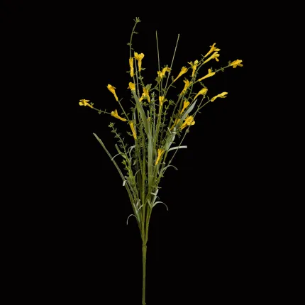 fleurs esprit GENÊT artificiel 62 cm et sa tige