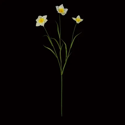 NARCISSE artificielle 68 cm - en tige