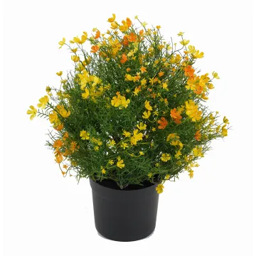 Asparagus artificielle en fleur 54 cm en pot