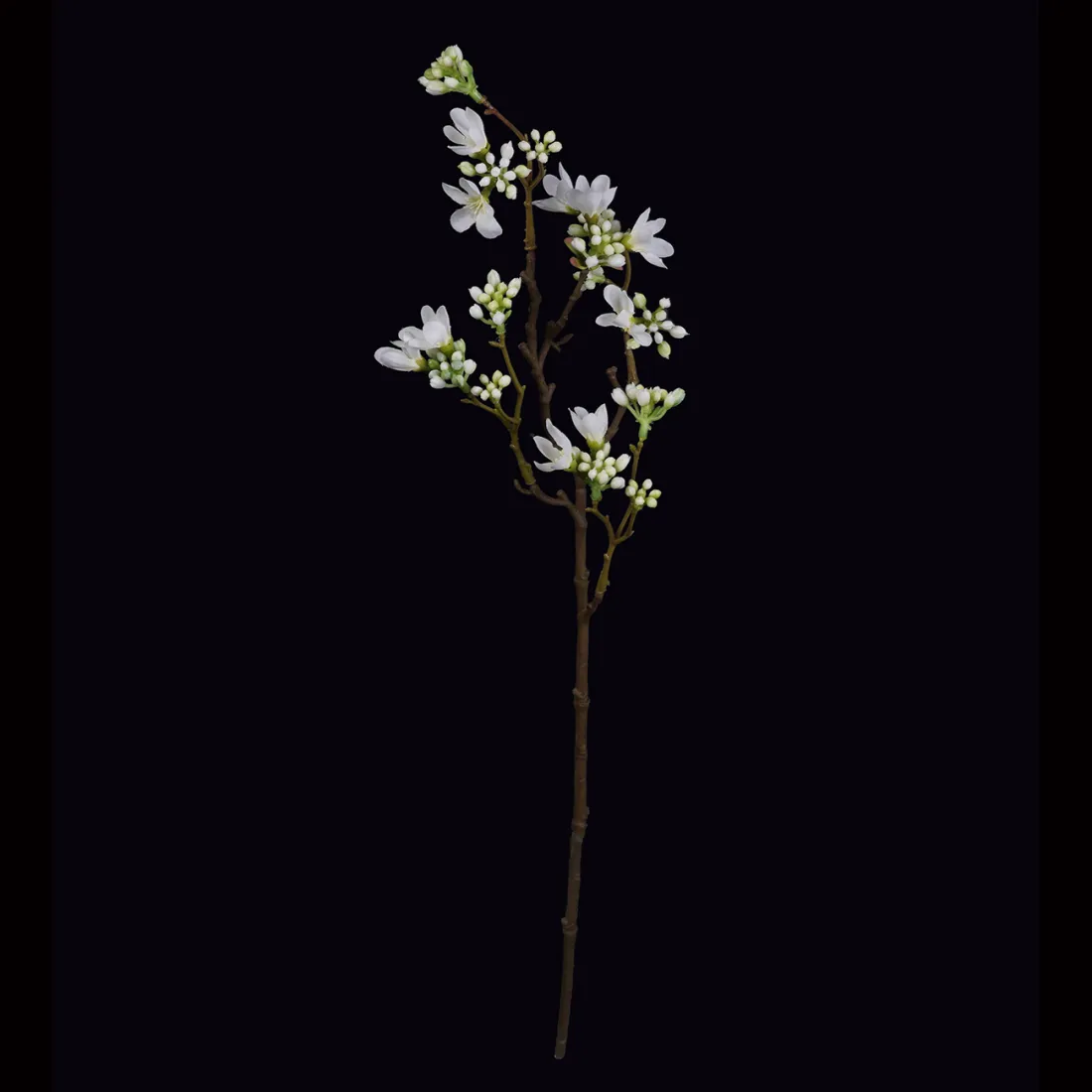 HEPACODIUM artificiel ou seven son flower 52 cm -couleur blanche