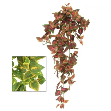 COLEUS artificiel 70 cm - 2 couleurs