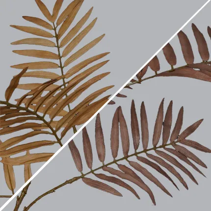 tige de PARLOUR artificielle 120 cm marron et marron clair