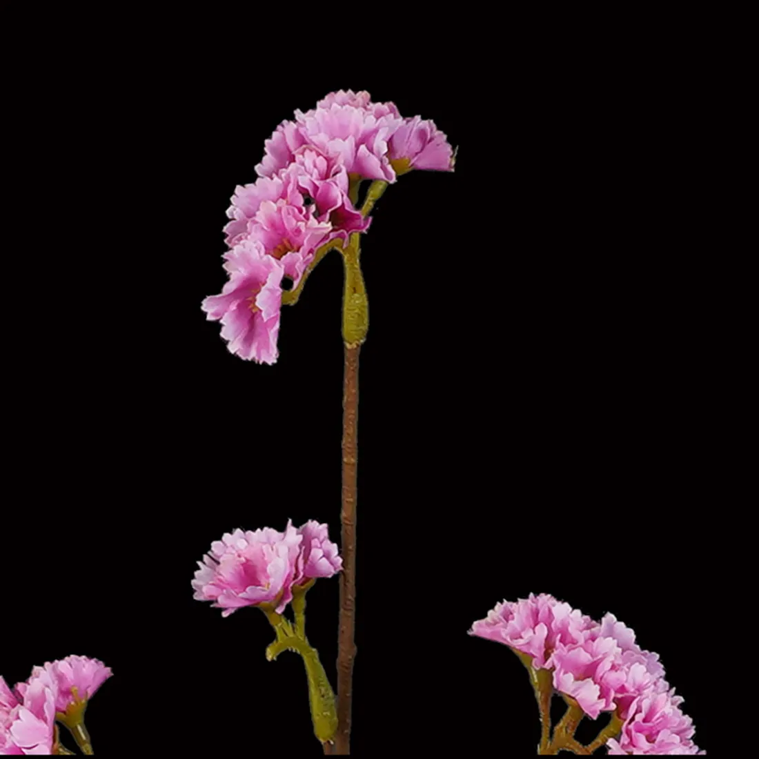 statice artificiel rose 68 cm - fleurs