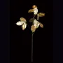 feuille artificielle déco monnaie du pape or 72 cm - entier