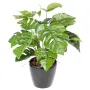 PHILODENDRON artificiel en pot 60 cm - dans un pot rond noir