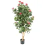 HIBISCUS artificiel 110 et 150 cm rouge