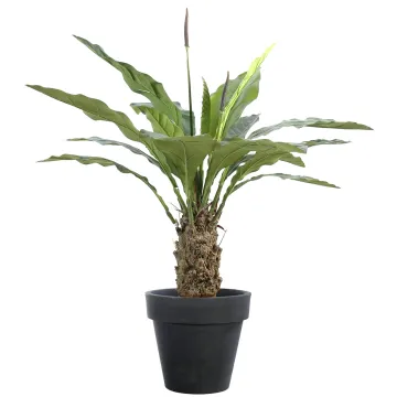 ANTHURIUM artificiel JUNGLE KING 130 cm en pot
