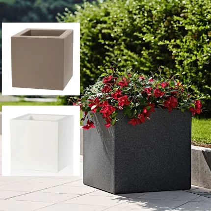 pot cube Strevi   30 à 50 cm