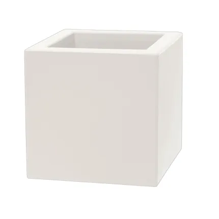 pot cube Strevi   30 à 50 cm blanc