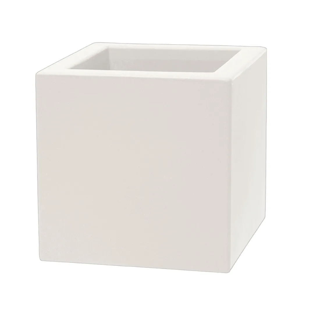 pot cube Strevi   30 à 50 cm blanc