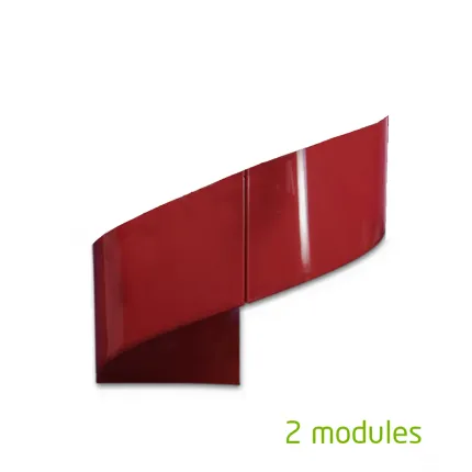 JARDINIERE MURALE 180 green turn 2 modules