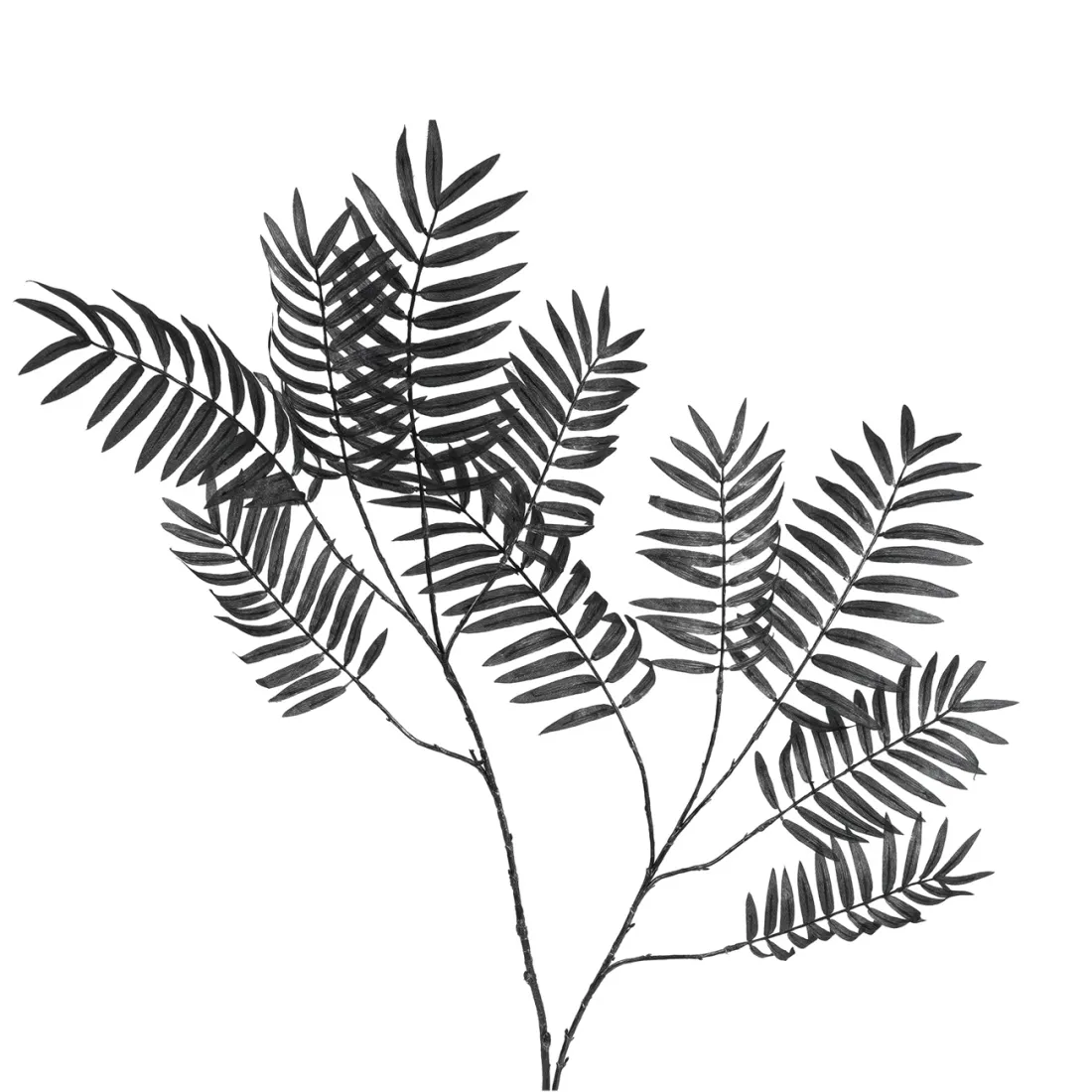 branche artificielle PARLOUR 120 cm noir irisé