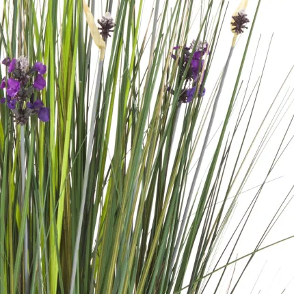 HERBE artificielle LAVANDE 90 cm - détails  brins