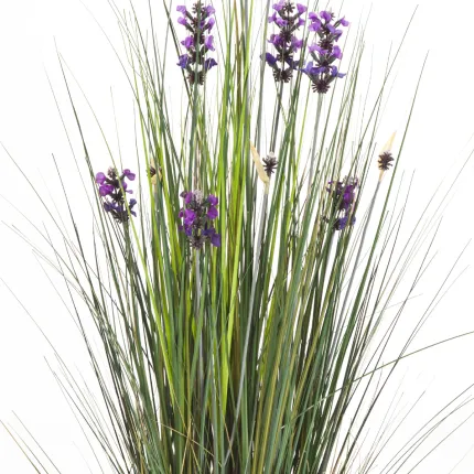 HERBE artificielle LAVANDE 90 cm - détails  feuillage