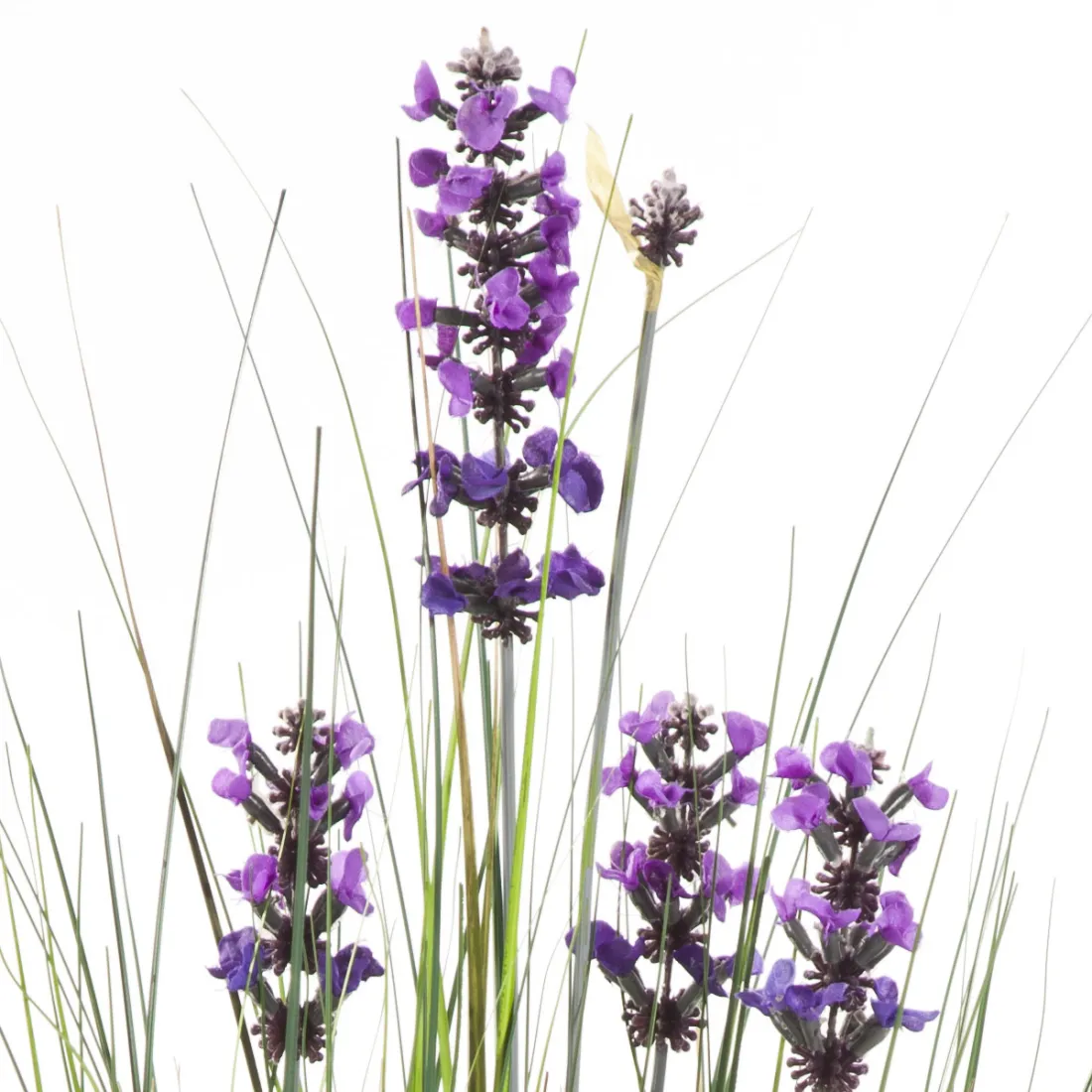 HERBE artificielle LAVANDE 90 cm - détails  fleurs