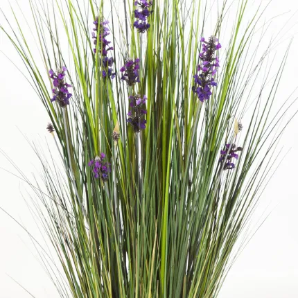HERBE artificielle LAVANDE 120 cm  - détails feuillage