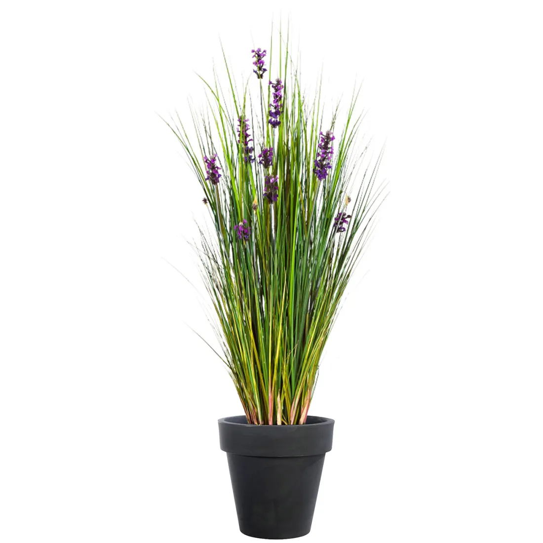 HERBE artificielle LAVANDE 120 cm en pot