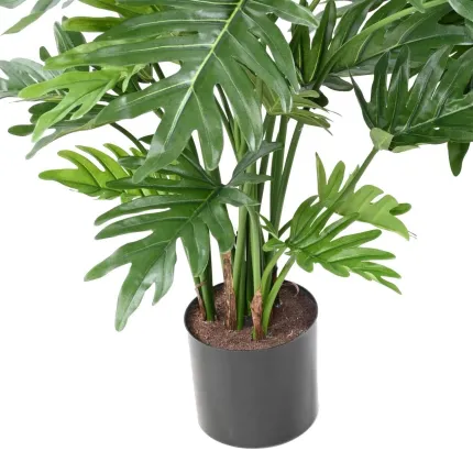 PHILODENDRON SELLOUM artificiel 50 cm - tige détail