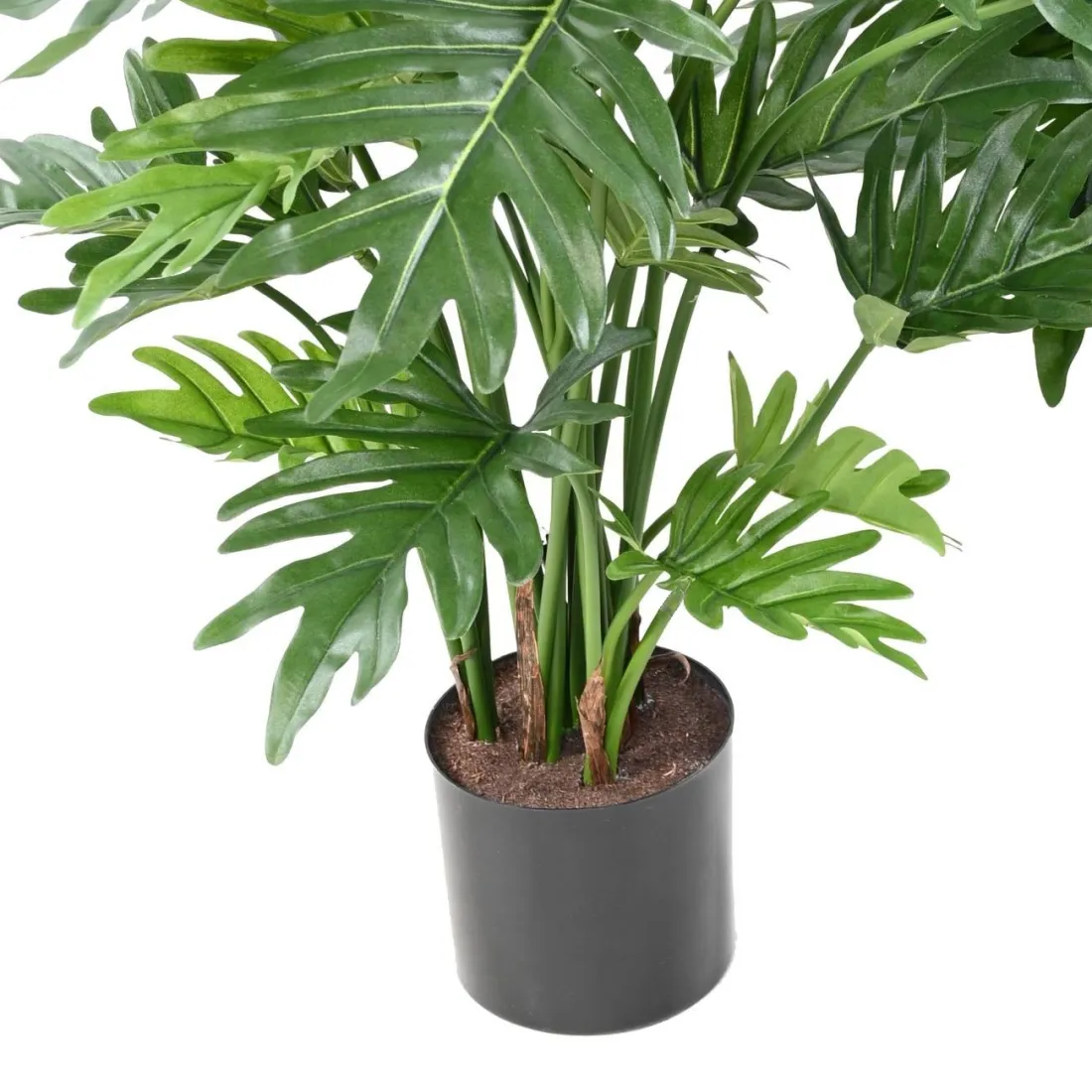 PHILODENDRON SELLOUM artificiel 50 cm - tige détail