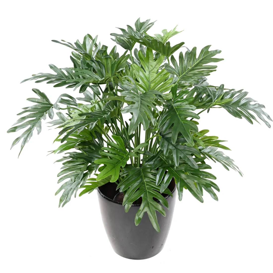 PHILODENDRON SELLOUM artificiel 75 cm - dans un pot