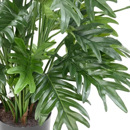 PHILODENDRON SELLOUM artificiel 75 cm - feuilles