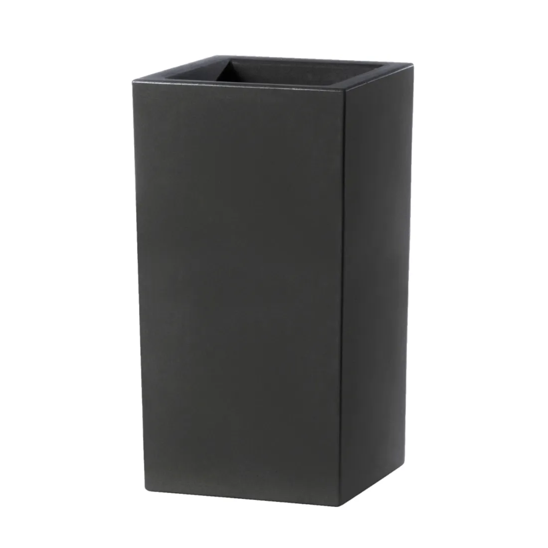 Strevi Cube haut 80 cm gris anthracite