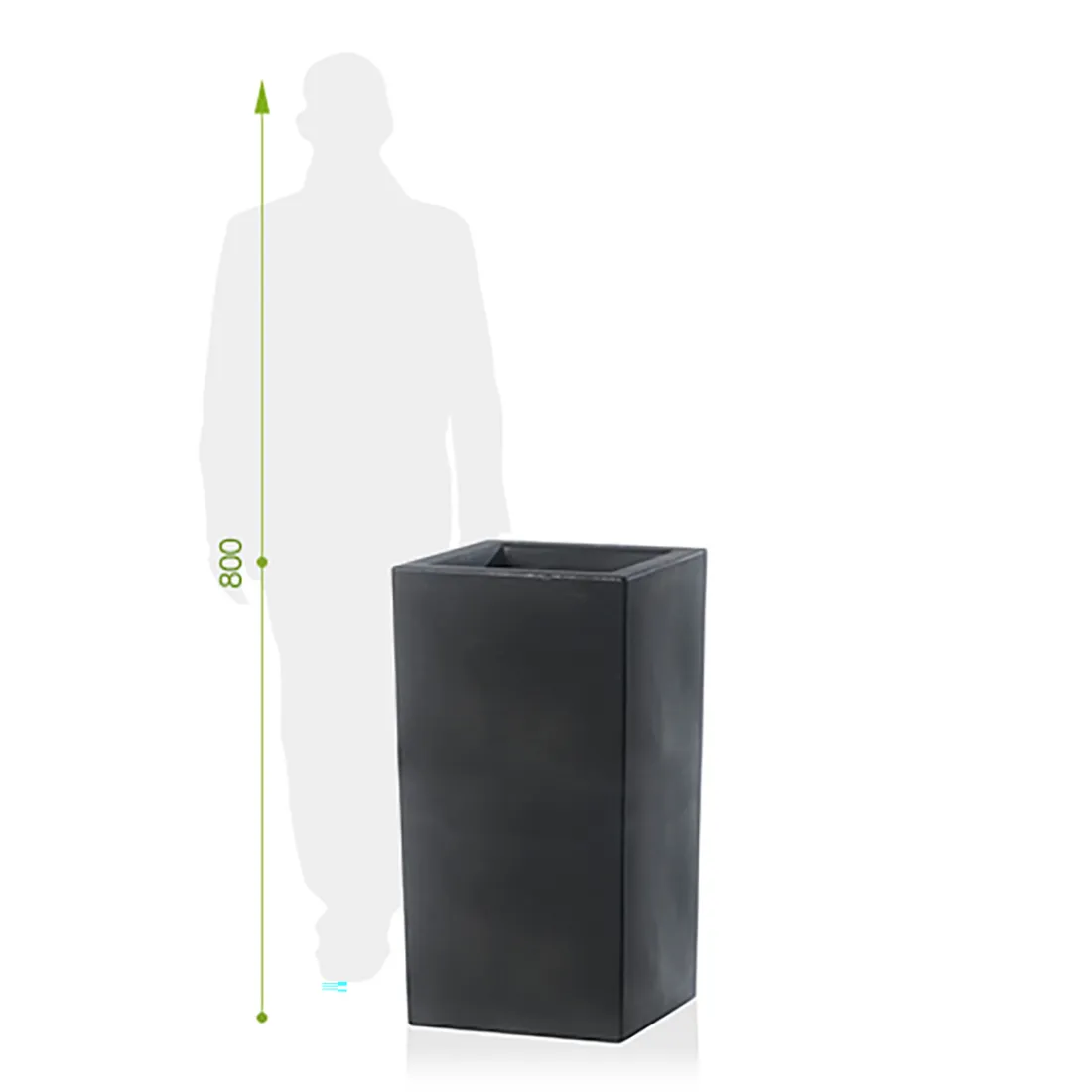 hauteur par rapport à un homme