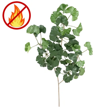 branche artificielle GINKGO 60 cm ANTI FEU