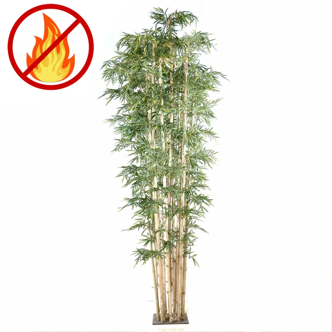 BAMBOU artificiel NEW GEANT 20 cannes 510 cm ignifugé - traité anti feu