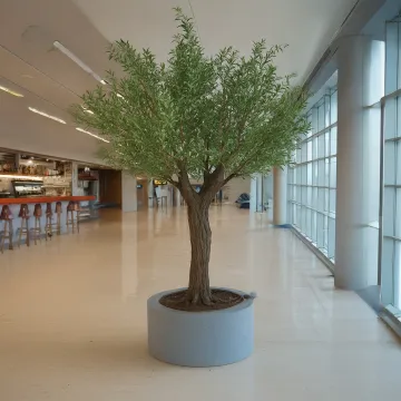 OLIVIER artificiel 400 cm uv