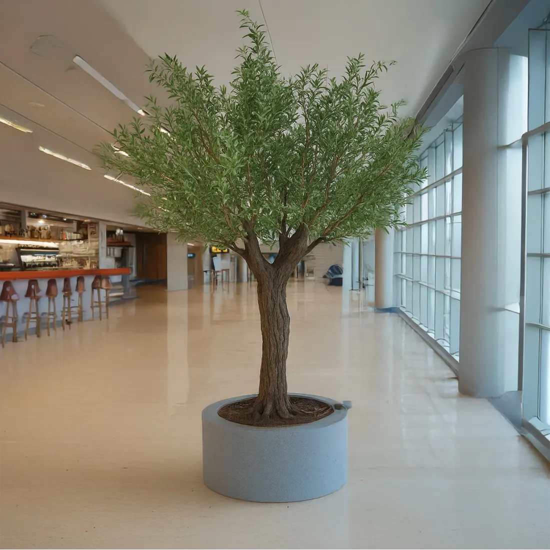 OLIVIER artificiel 400 cm uv