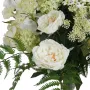 bouquet artificiel blanc 60 cm - fleurs