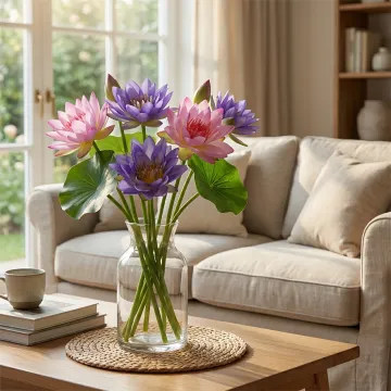 LOTUS artificiel 80 cm