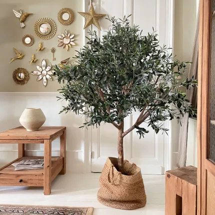 OLIVIER artificiel NEW TETE large (olive noire) 150 à 210cm