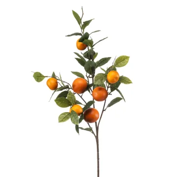 Branche artificielle d'ORANGE 85 cm
