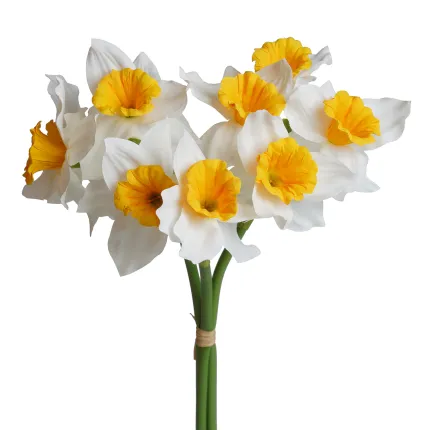 bouquet de NARCISSE artificiel 40 cm