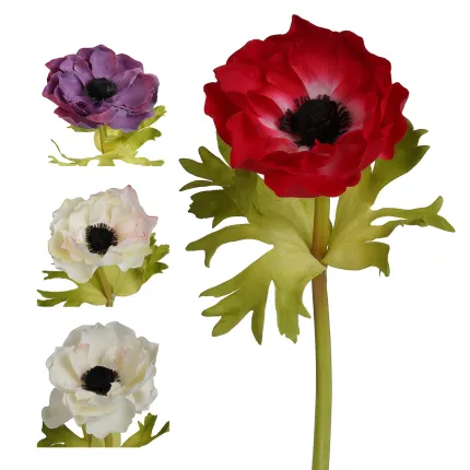ANEMONE artificielle 44 cm