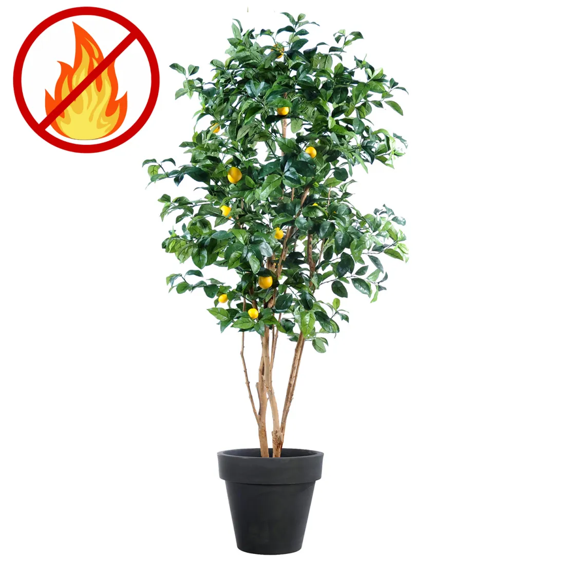 CITRONNIER artificiel New  180 cm ANTI FEU