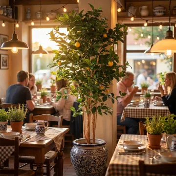 CITRONNIER artificiel New  180 cm ANTI FEU