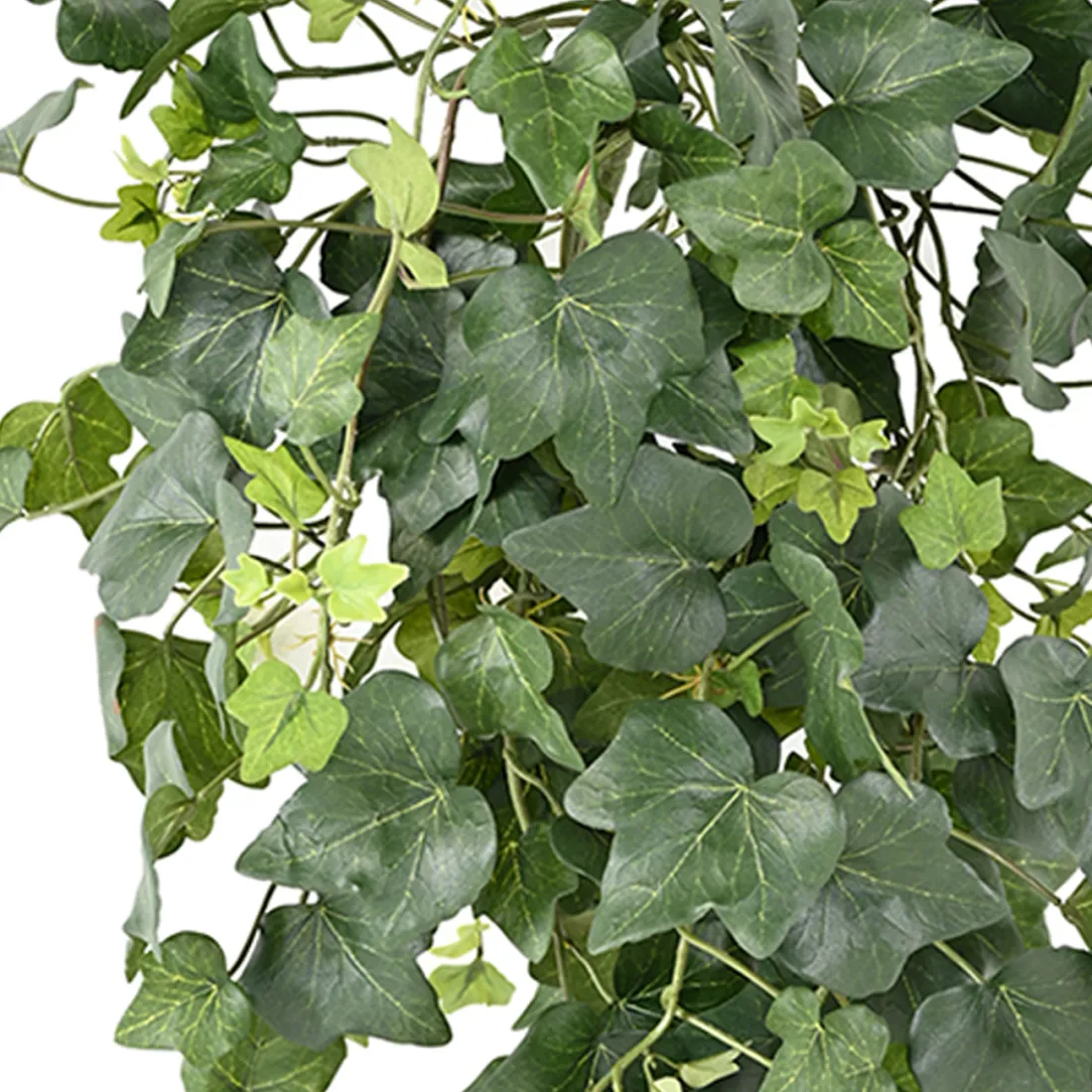 lierre artificiel 75 cm ANTI FEU - détails feuilles