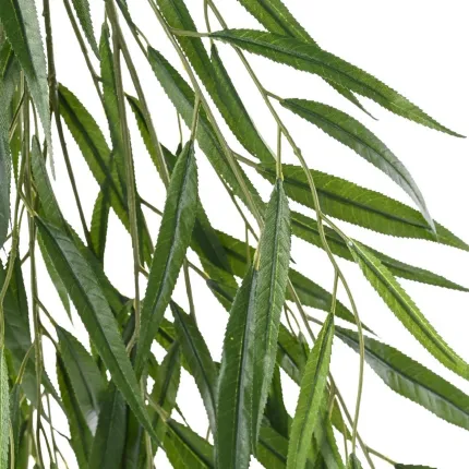 SAULE chute artificiel 105 cm ANTI FEU - détails feuilles