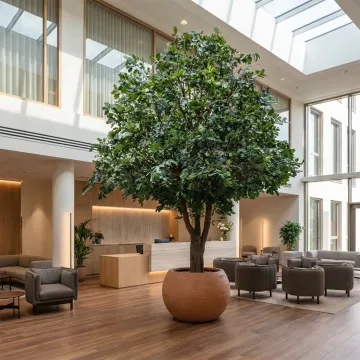 CHENE N géant artificiel 480 cm ANTI FEU